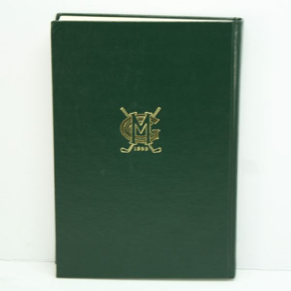 1983 Montclair Golf Club 'A Way of Life' Member Book