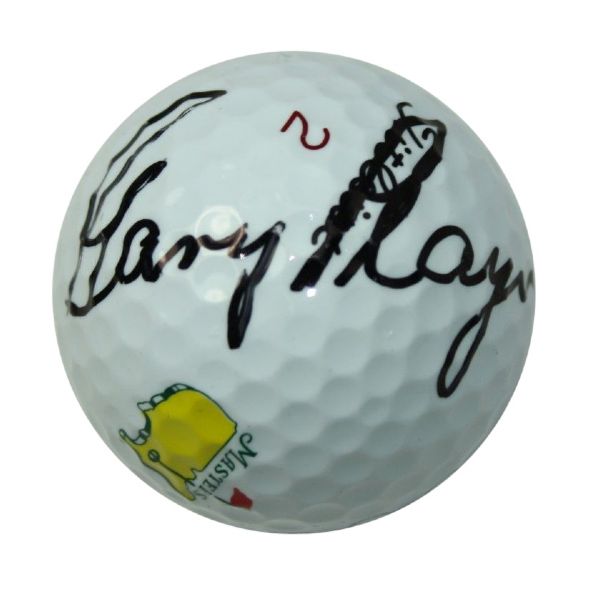 Gary Player Signed Masters Logo Golf Ball JSA COA