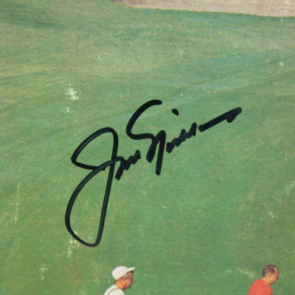 Jack Nicklaus Signed 1962 US Open Program - Jack's First Major - Playoff with Palmer