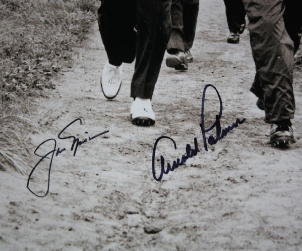 Arnold Palmer and Jack Nicklaus Signed 16x20 Photo - Personal Holograms 