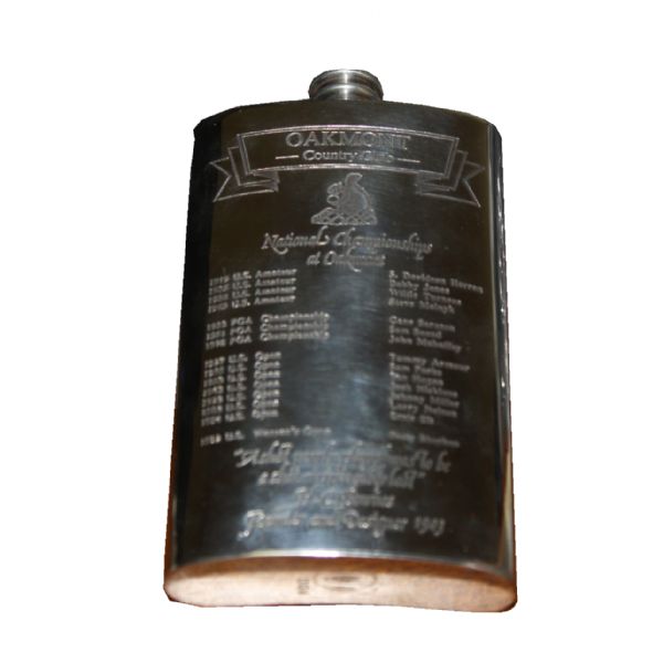 Oakmont Country Club Whiskey Flask