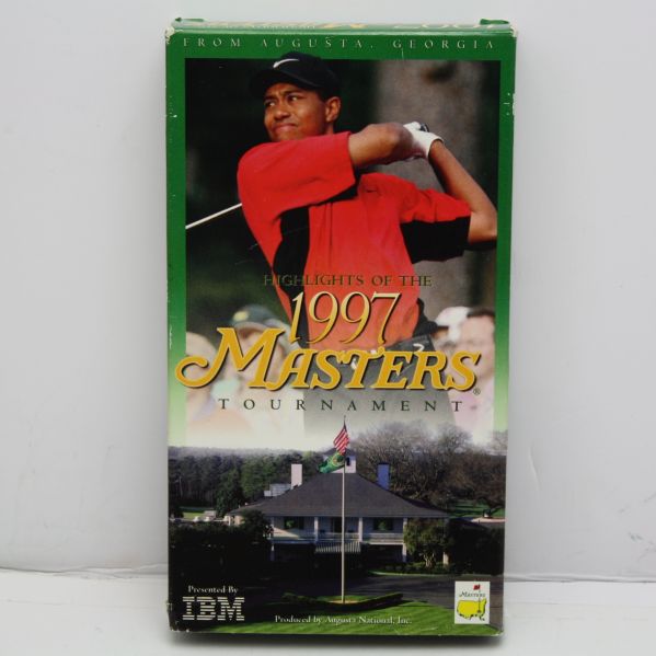 Multi-Miscellaneaous Masters Lot - 1997 Masters Video, Coasters, etc.