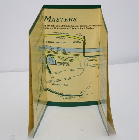 2001 Masters Miscellaneous Memorabilia