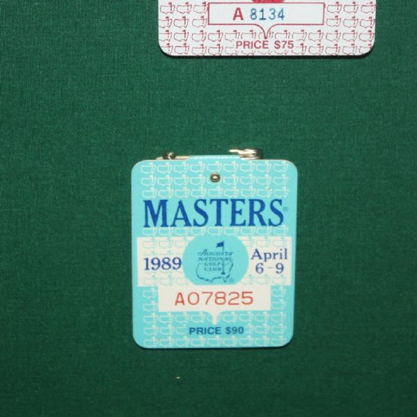 Twenty Year Masters Badge Collection - 1979-1999 - Framed