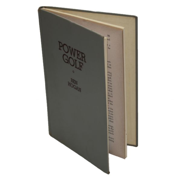 Ben Hogan Signed 'Power Golf' Book - 9th Printing (1952)-JSA COA