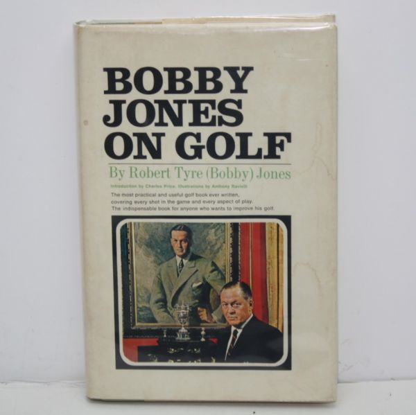 'Bobby Jones on Golf' Book with Jones Letterhead 