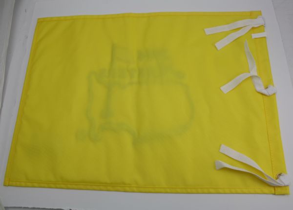 Bubba Watson Signed 2014 Masters Embroidered Flag JSA COA