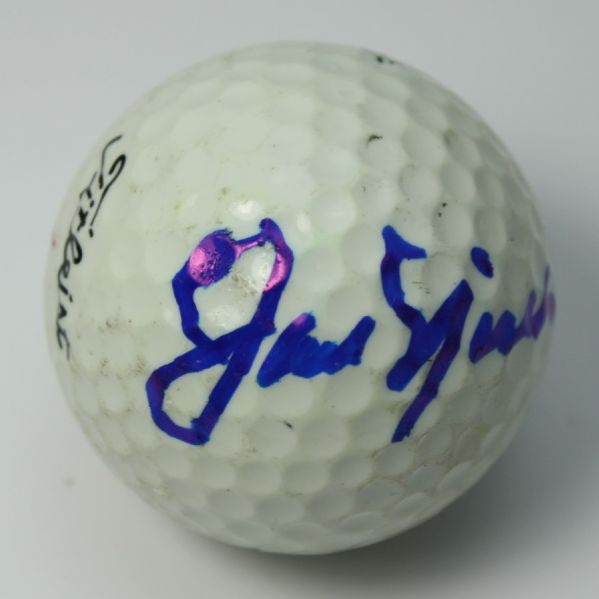 Jack Nicklaus Signed Golf Ball JSA COA