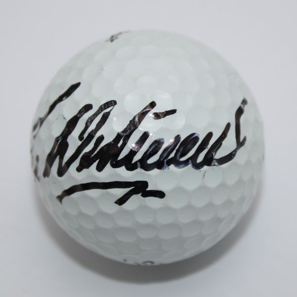 Lee Westwood Signed Golf Ball JSA COA