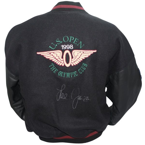 1998 U.S. Open The Olympic Club Jacket Signed by Lee Janzen JSA COA