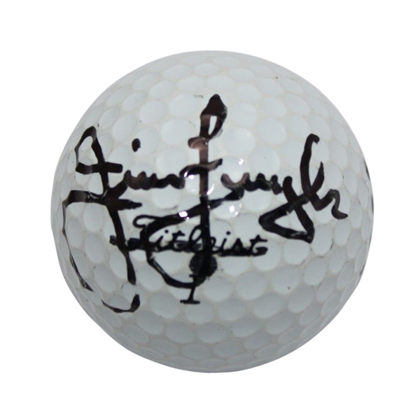 Jim Furyk Signed Personally Used Golf Ball JSA COA