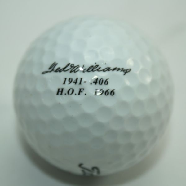 Ted Willaims Titleist Golf Ball - Given to Friends