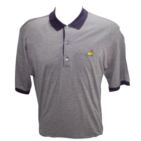 Bobby Jones Masters Logo Golf Shirt - Size Large