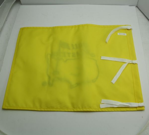 Jack Burke Signed 2011 Masters Embroidered Flag JSA COA