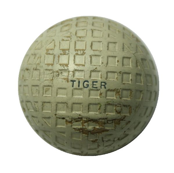 'Tiger' Mesh Vintage Golf Ball