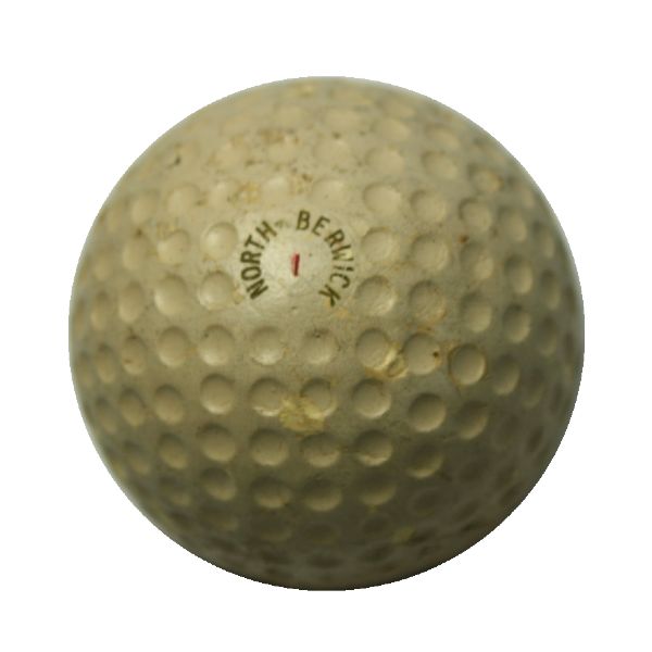 North Berwick Dimple Vintage Golf Ball
