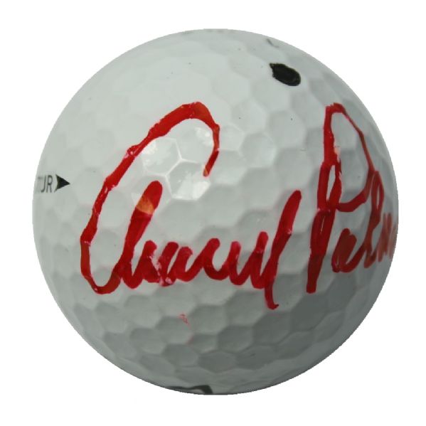 Arnold Palmer Signed Personal Used Golf Ball JSA COA