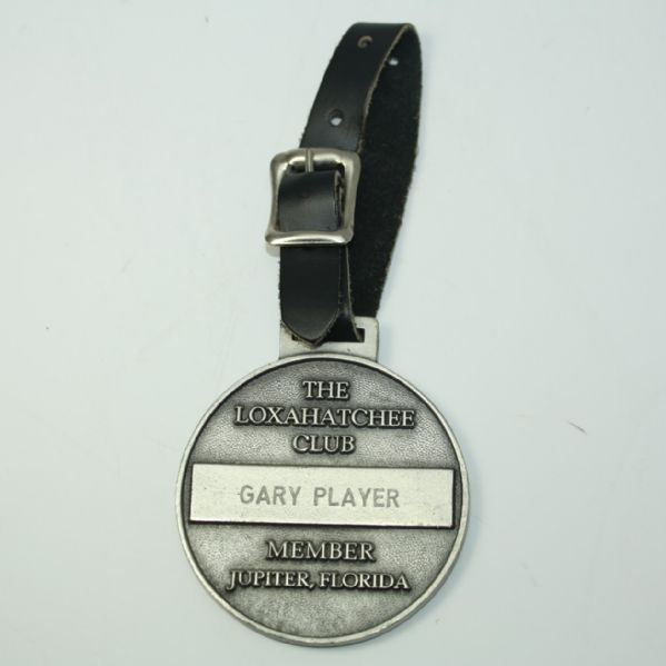Gary Player's Personal Bag Tag From 'The Loxahatchee Club'