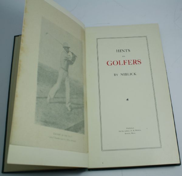 'Hints to Golfers' by Niblick
