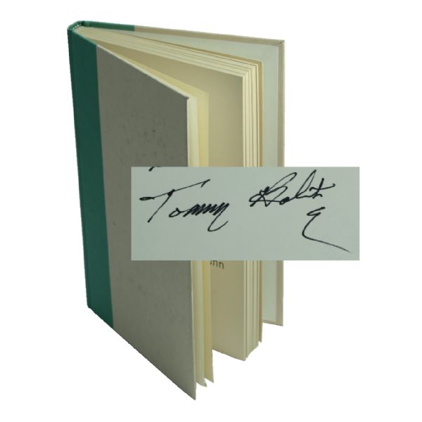 Tommy Bolt Signed Book 'The Hole Truth' - by Tommy Bolt JSA COA