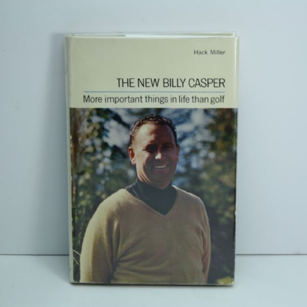 Billy Casper Signed Book 'The New Billy Casper' by Billy Casper JSA COA