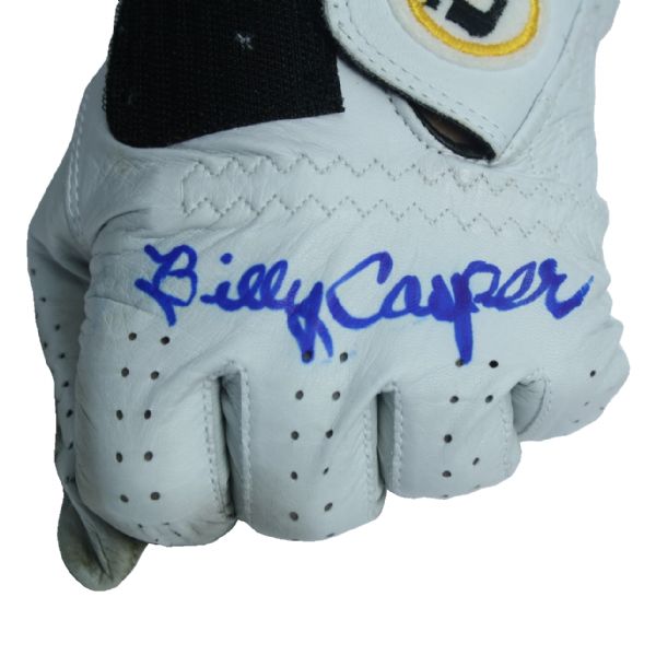 Billy Casper Signed Match Used Personal Golf Glove JSA COA