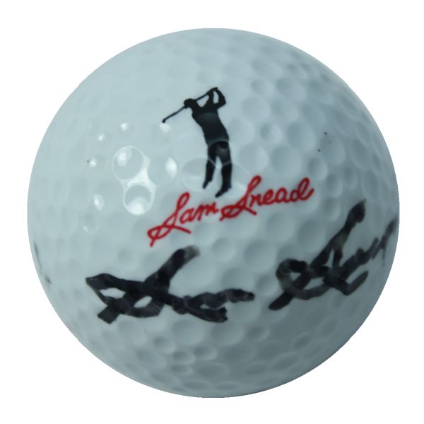 Sam Snead Signed Personal Logo Golf Ball JSA COA