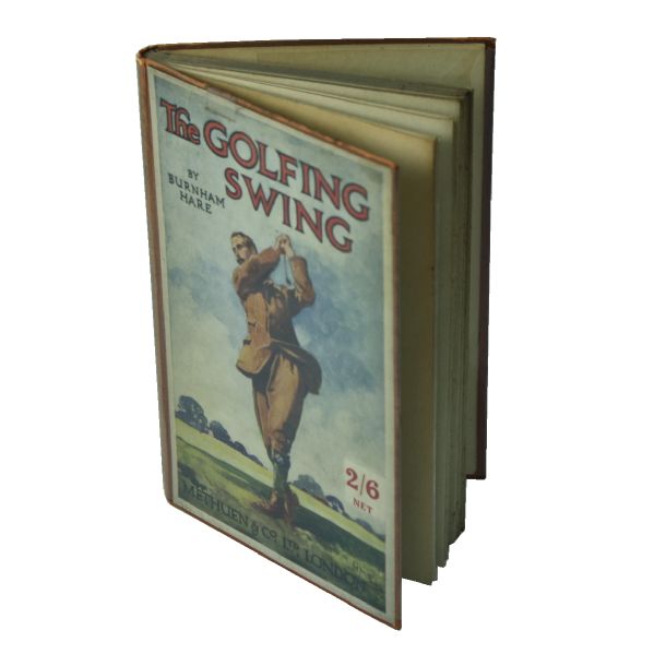 1920 Golf Book 'The Golf Swing by Burnham Hare