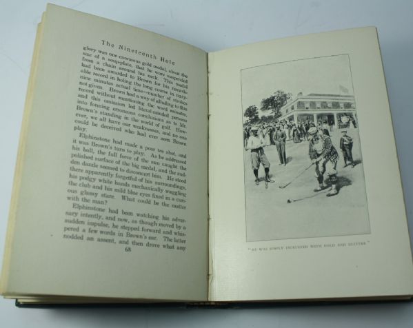 1901 Golf Book 'The Nineteenth Hole' by Sutphen