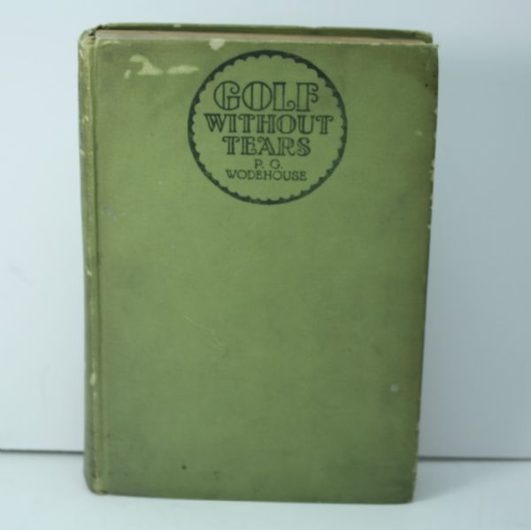 1924 Golf Book 'Golf Without Tears' by Wodehouse