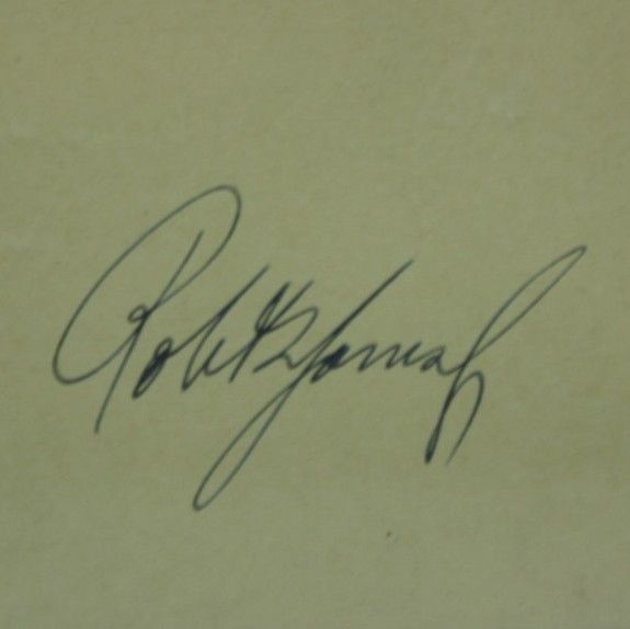 Bobby Jones  Vintage Signed 1930's Government Postcard PSA  Slabbed #83586823