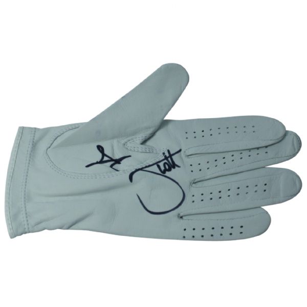 Adam Scott Signed Golf Glove JSA COA