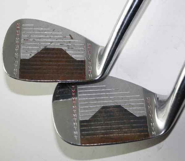 Lot of 2 MacGregor Clubs: Sand Iron and Pitching Wedge (33)