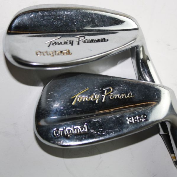 Lot of 2 Original Toney Penna Clubs: Sand Wedge and Pitch Wedge (35)