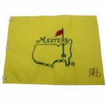 Bubba Watson Signed Undated Masters Embroidered Flag JSA COA