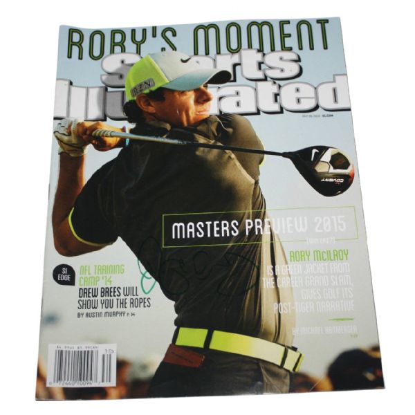 Rory McIlroy Signed 'Sports Illustrated' Magazine JSA COA