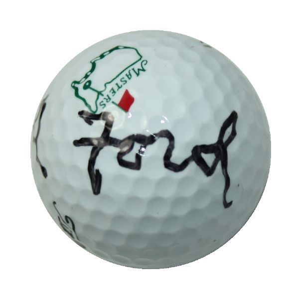 Lot of 3 Masters Champions Signed Golf Balls - Ford, Aaron, and Lyle JSA COA