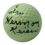 1946 Masters Champ Herman Keiser Signed Ben Hogan Logo Golf Ball- "10" Autograph! 