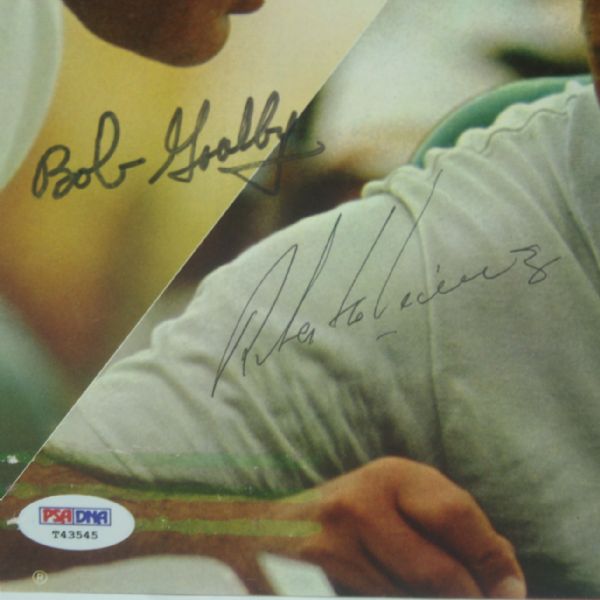 Bob Goalby and Roberto De Vicenzo Signed 1968 Masters Edition Sports Illustrated Cover PSA #T43545 