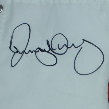 Rory McIlroy Signed 2012 PGA Championship Embroidered Kiawah Flag JSA COA