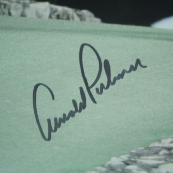 Arnold Palmer Signed 11x14 Photo - Bridge JSA COA
