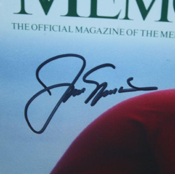 Jack Nicklaus Signed Memorial Magazine - Red Shirt JSA COA