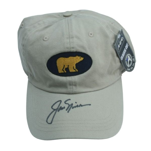 Jack Nicklaus Signed Golden Bear Hat JSA COA