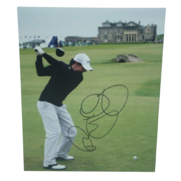 Rory McIlroy Signed 8x10 Photo - About To Drive JSA COA