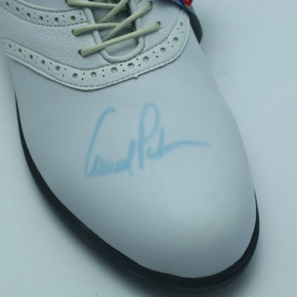 Arnold Palmer Signed 'Arnold Palmer' Golf Shoe JSA COA