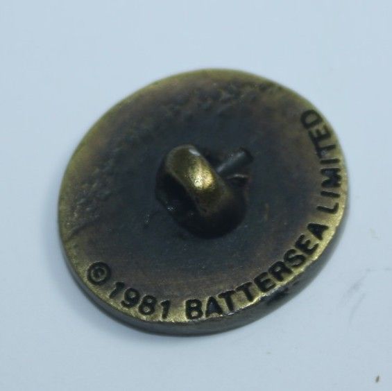 Battersea Limited Pewter Los Coyotes Buttons In Case - 1981