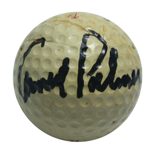 Arnold Palmer Signed Personal Logo Golf Ball JSA COA