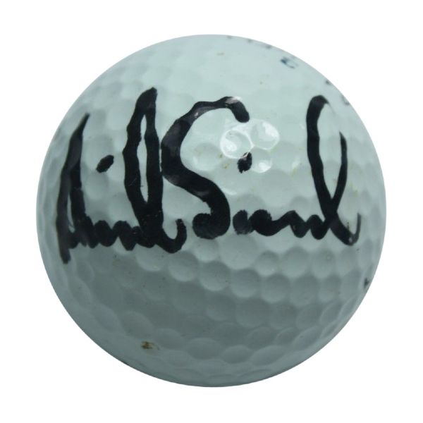 Annika Sorenstam Signed Personal Logo Golf Ball - Full Signature JSA COA