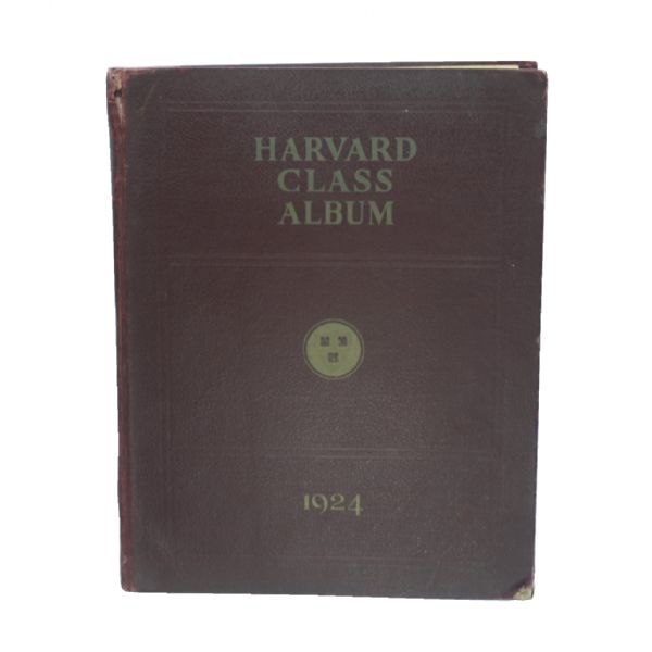 1924 Harvard Yearbook - Bobby Jones