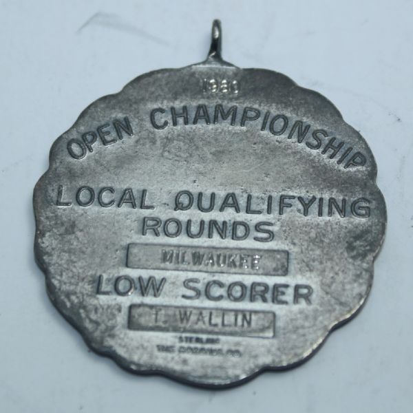 1980 USGA Open Championships Milwaukee Low Scorer Qualifier Medal